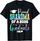 Graduation 2026 Grandma of A Class of 2026 Graduate T-Shirt - T-Shirt | Black