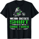 Lustiger Simme Spruch Simsonfahrer Moped T-Shirt - T-Shirt | Black
