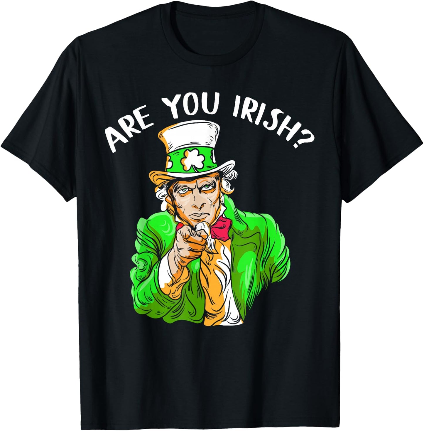 Leprechaun Irischer Onkel St. Paddy's Charm St. Patrick's Day T-Shirt - T-Shirt | Black