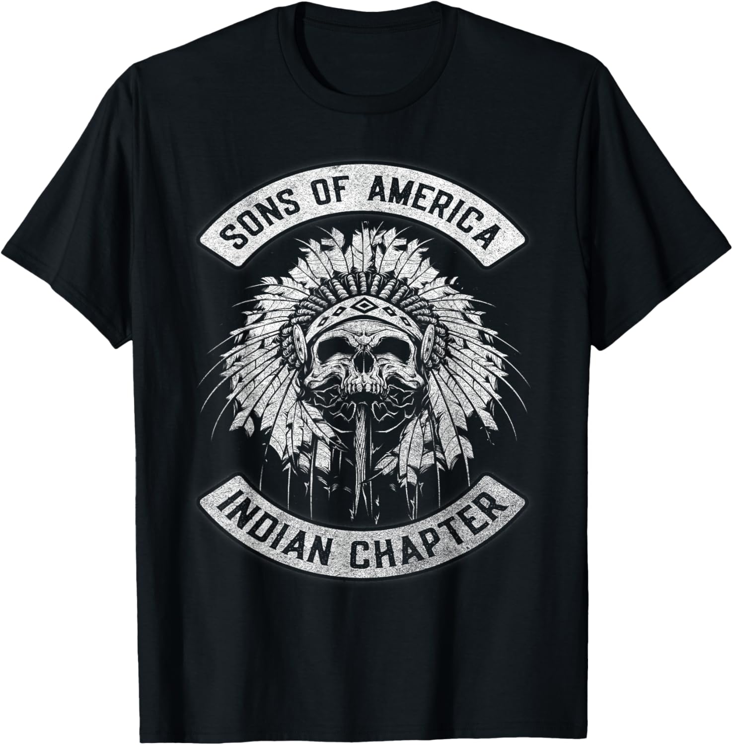Sons of America - Native American Apparel T-Shirt - T-Shirt | Black