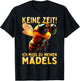 with German Text "Keine Zeit Ich muss Zu Meinen Mädels Beekeeder" [German T-Shirt - T-Shirt | Black