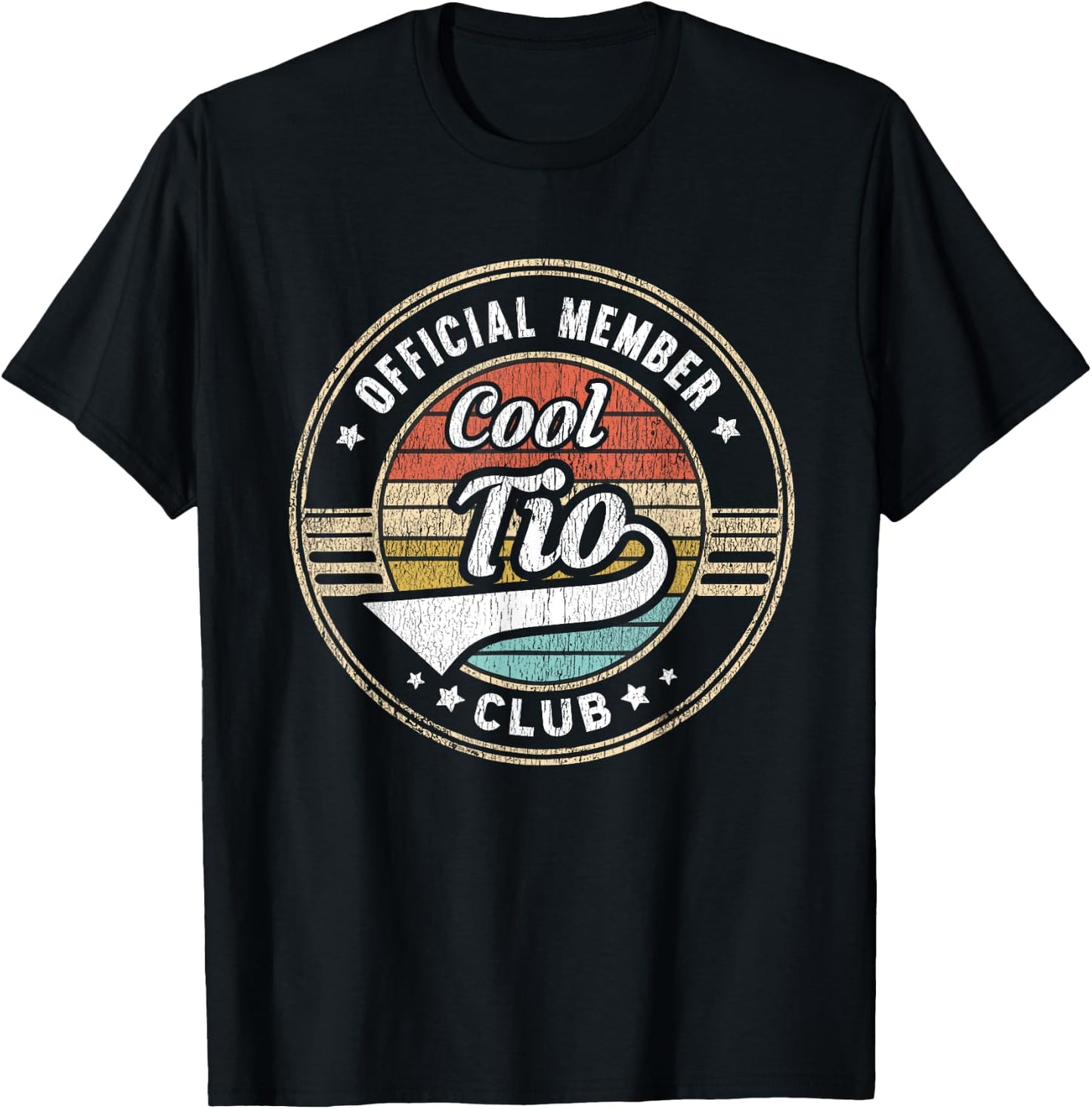 Official Member Cool Tio Club Funny Tio T-Shirt - T-Shirt | Black