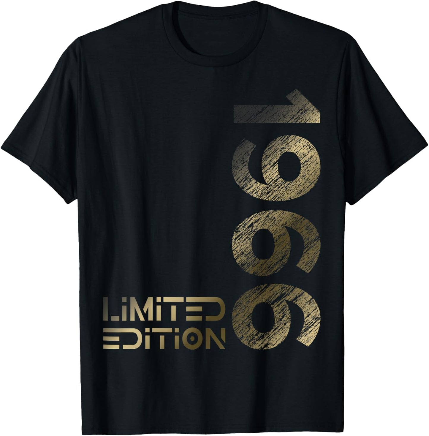 Limited Edition Jahrgang 1966 Mann Frau 60. Geburtstag T-Shirt - T-Shirt | Black