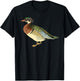 Duck Cute Wood Duck Vintage Duck Graphic T-Shirt - T-Shirt | Black