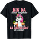 Bin Da Kann Losgehen Und Ja Es Escaliert Eh , black T-Shirt - T-Shirt | Black