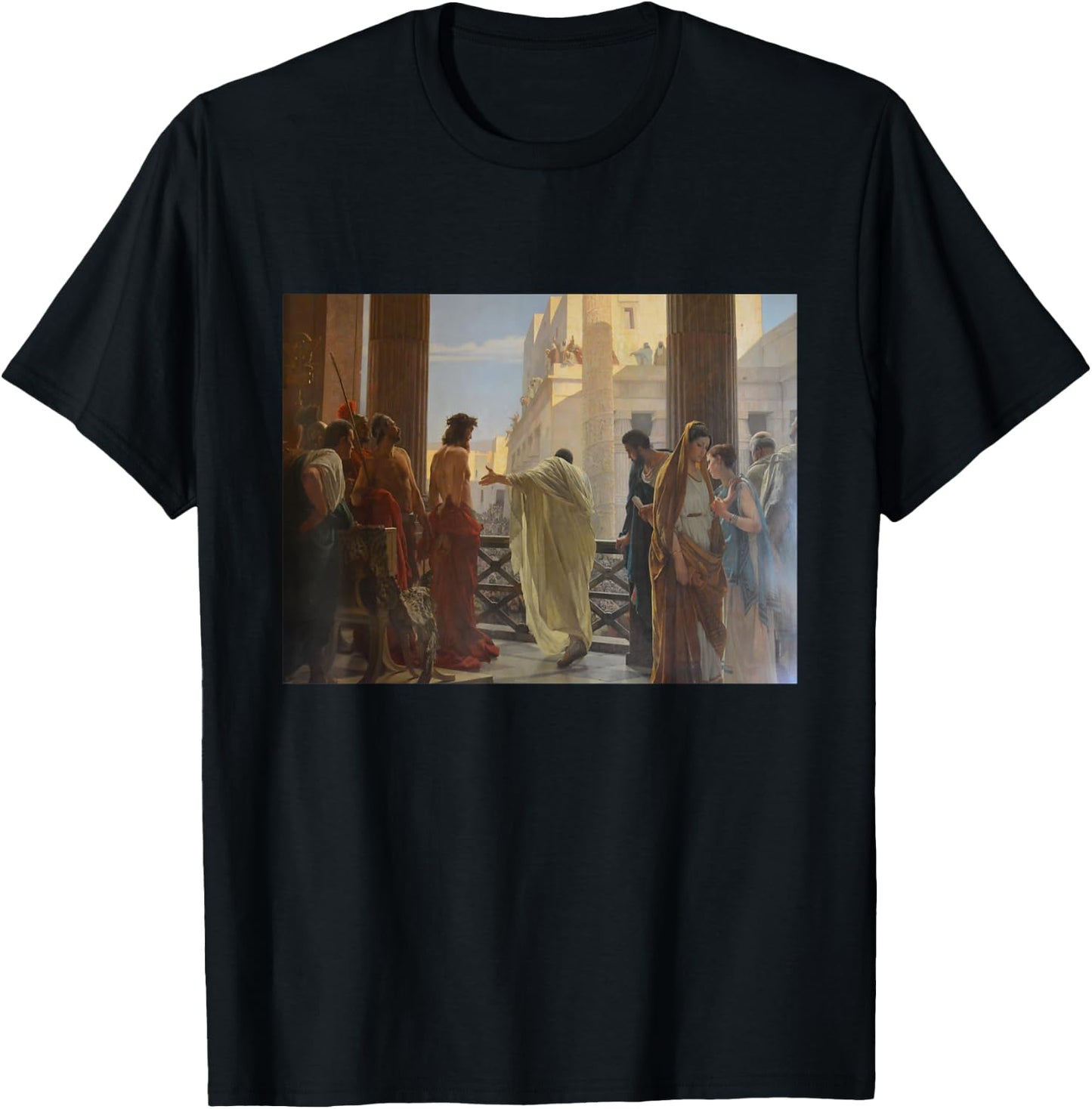 Antonio Ciseri's Ecce Homo T-Shirt - T-Shirt | Black