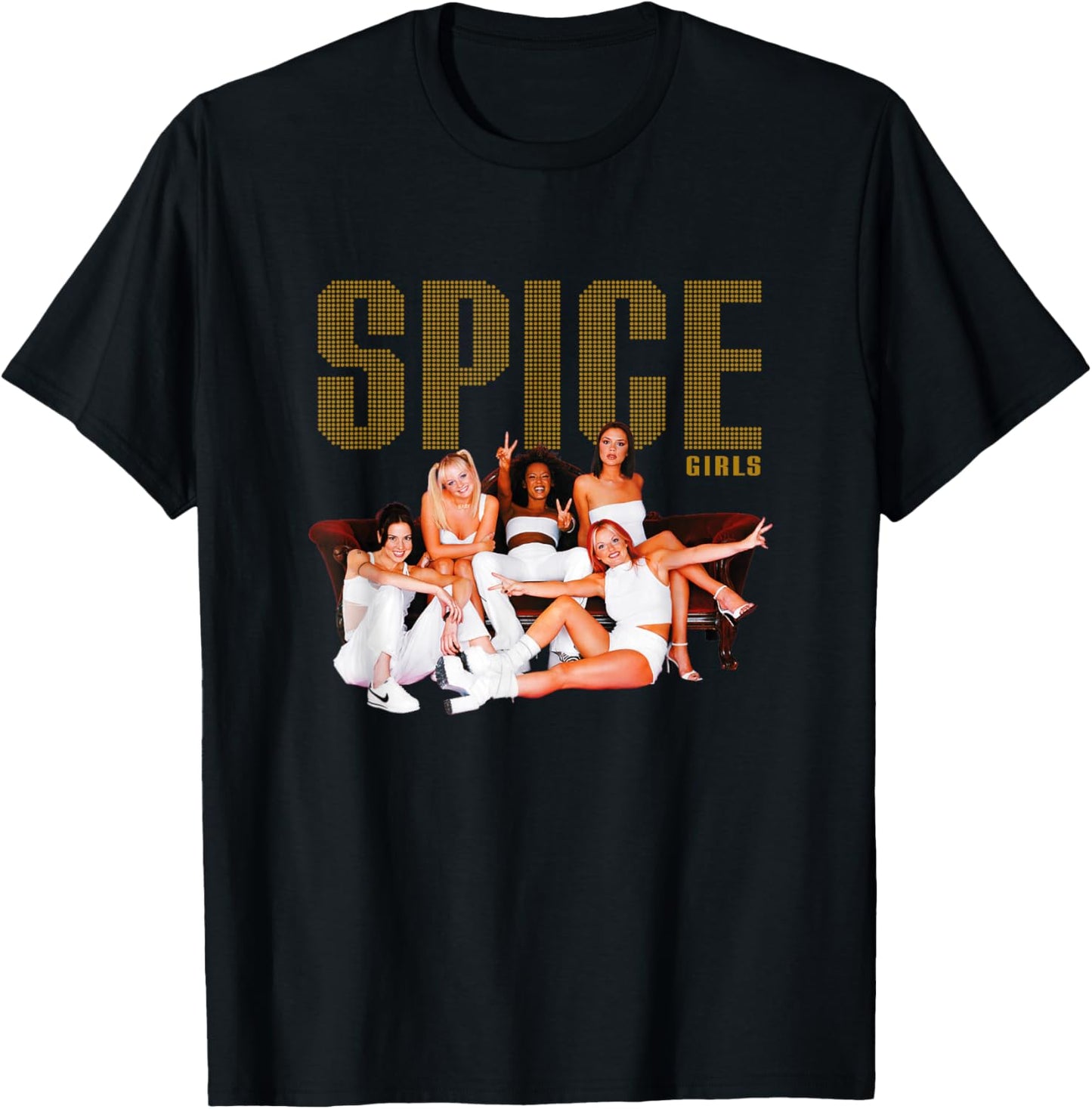 Official Spice Girls Couchfoto , black T-Shirt - T-Shirt | Black
