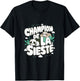 Champion Nap Man Funny Phrase , Black, S T-Shirt - T-Shirt | Black