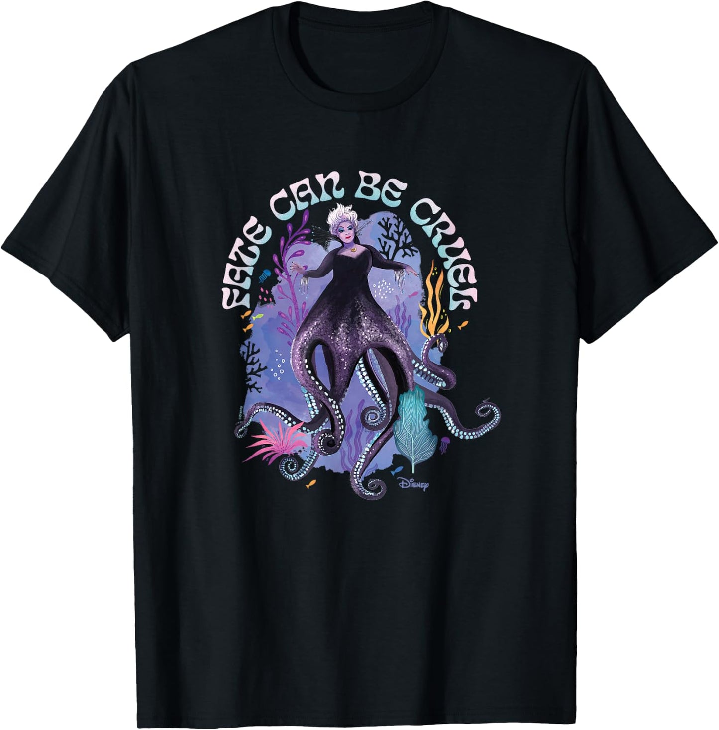 Little Mermaid - Ursula T-Shirt - T-Shirt | Black