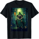 Pug Wizard Cute Funny Dog Pixel Art Women Kids T-Shirt - T-Shirt | Black