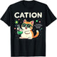 Cation Cat definition Cute Science Cat Pawsitive Chemistry T-Shirt - T-Shirt | Black
