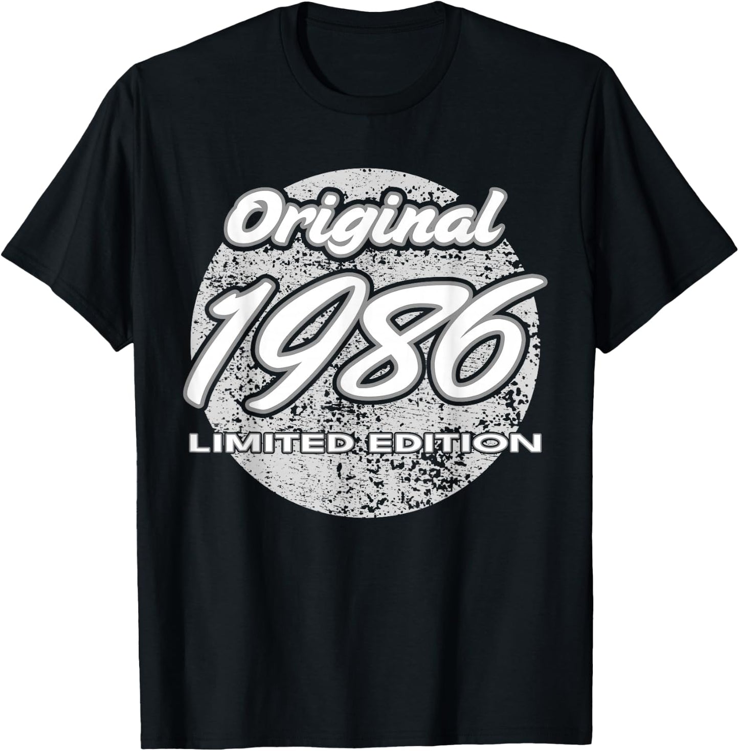 40e Anniversaire Homme Femme 40 Ans 1986 Cadeau drôle T-Shirt - T-Shirt | Black