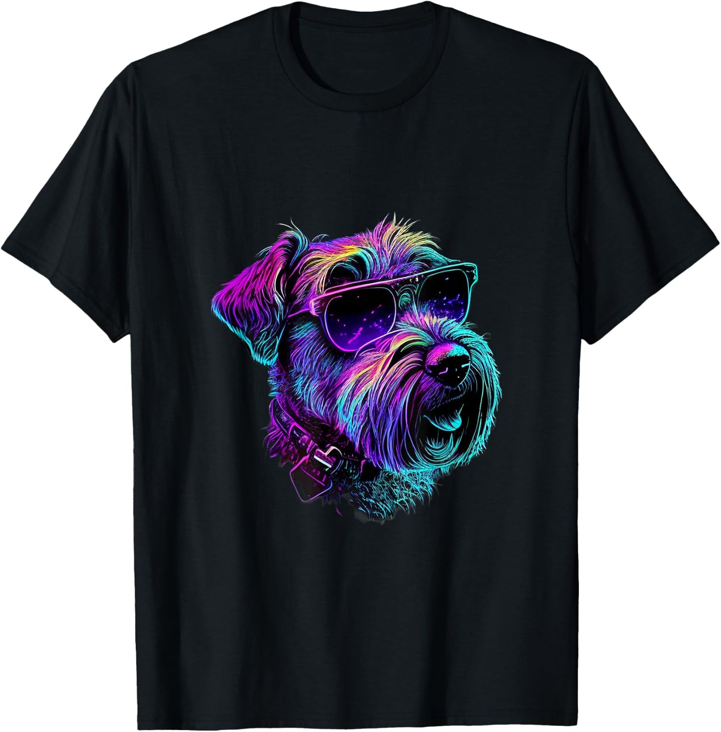 Soft Coating Wheaten Terrier Dogs T-Shirt - T-Shirt | Black