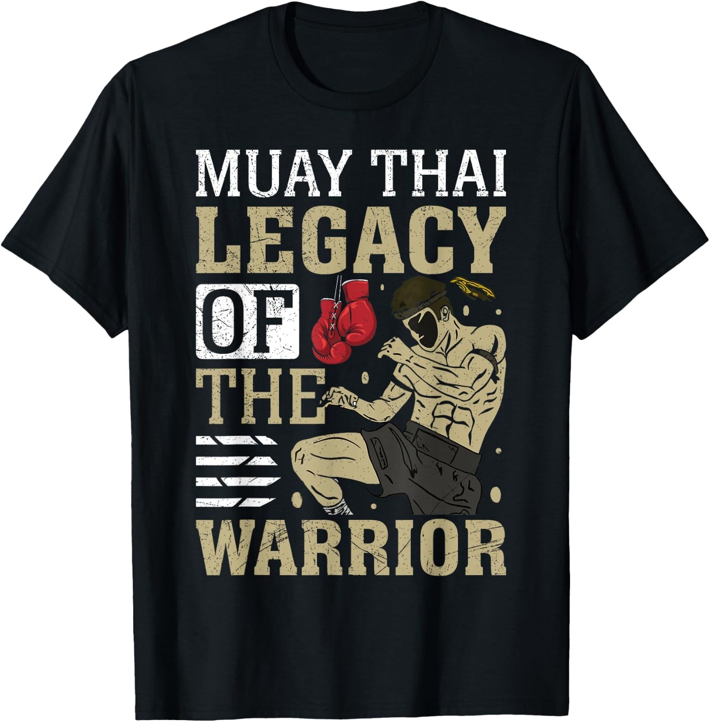 Muay Thai Legacy of the Warrior Muay Thai T-Shirt - T-Shirt | Black
