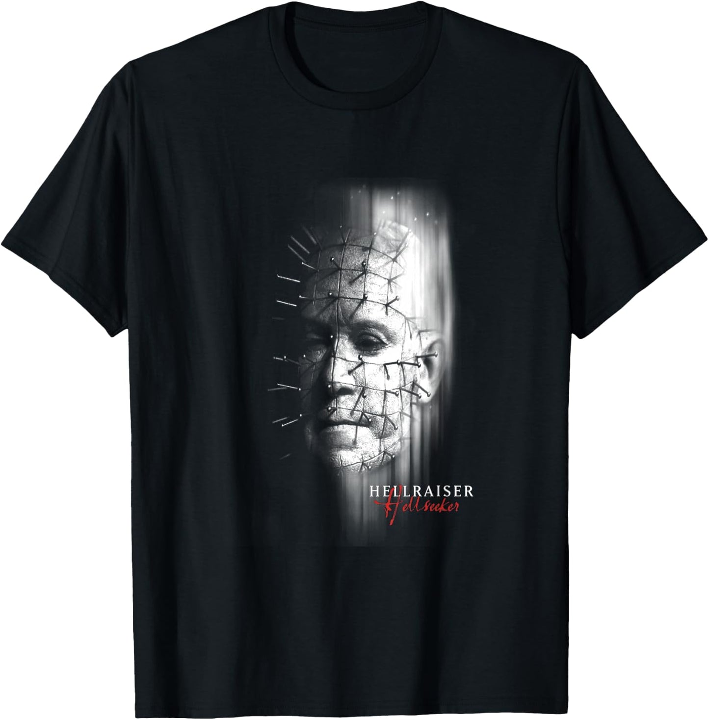 Hellraiser Hellseeker VI Logo PAPL14561 , Black, S T-Shirt - T-Shirt | Black