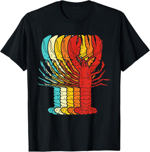 Vintage Lobster T-Shirt - T-Shirt | Black