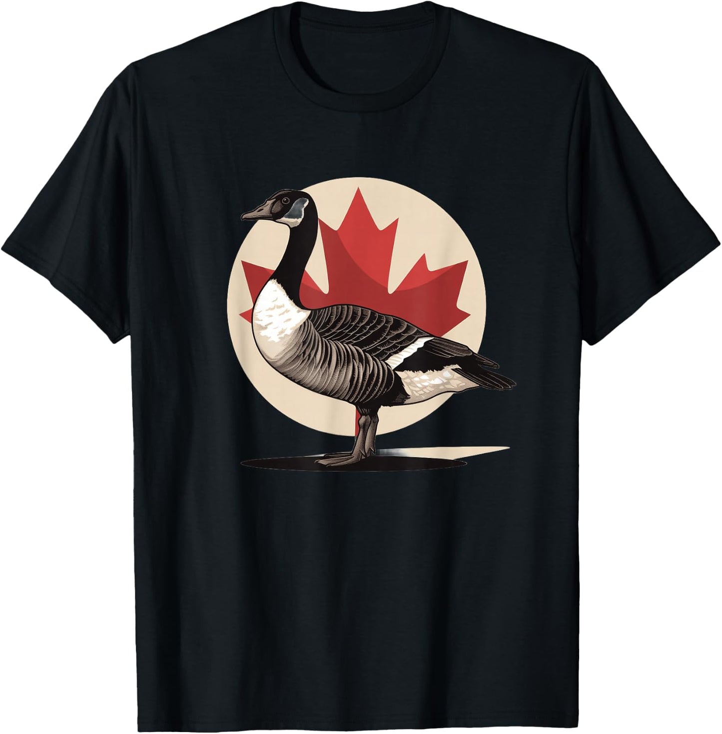 Canadian Goose Retro 80s , Black, S T-Shirt - T-Shirt | Black
