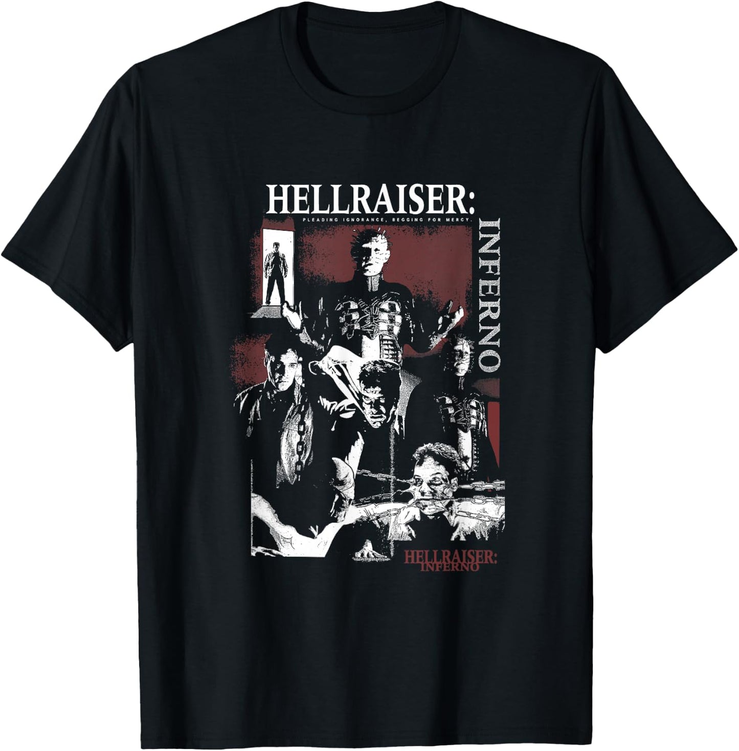 Hellraiser Inferno VIII Logo PAPL14568 , Black, S T-Shirt - T-Shirt | Black