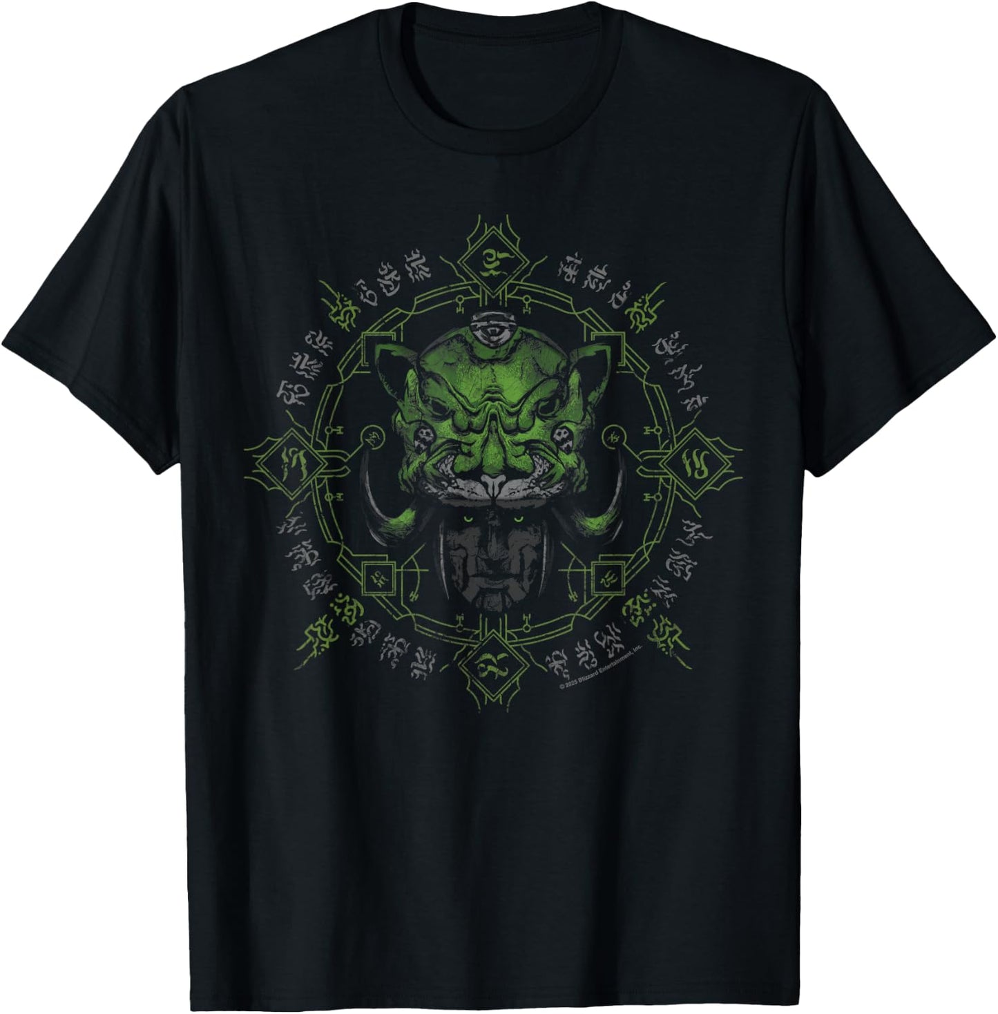 Diablo IV Vessel of Hatred Spiritborn Jaguar Shield Poster T-Shirt - T-Shirt | Black