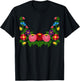Ungarische Kalocsa Stickerei Blumen Ungarn Volkskunst Magyar T-Shirt - T-Shirt | Black