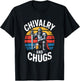 Medieval Knight Beer Chivalry and Chugs Retro Drink T-Shirt - T-Shirt | Black
