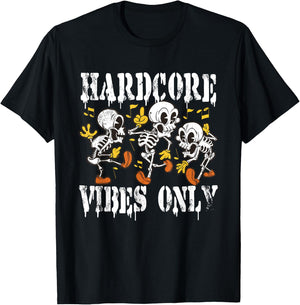 Hardcore Merch Rave Outfit Techno - Speedcore, Gabber , Black, S T-Shirt - T-Shirt | Black