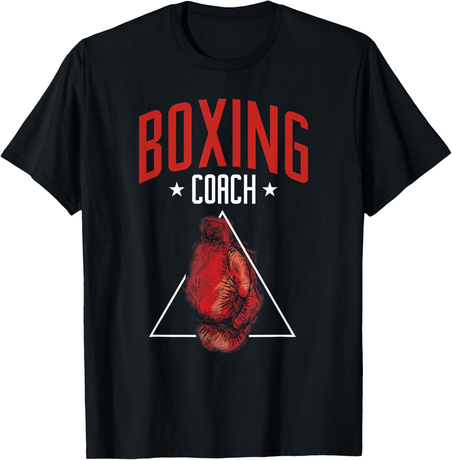 Boxing Coach | Boxing Gloves | Trainer Boxer T-Shirt - T-Shirt | Black