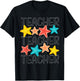 Cute Starfish Teacher Ocean Animal Summer Vacation T-Shirt - T-Shirt | Black