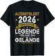 Altersteilzeit 2026 Eine Legende Verlässt Das Gelände T-Shirt - T-Shirt | Black