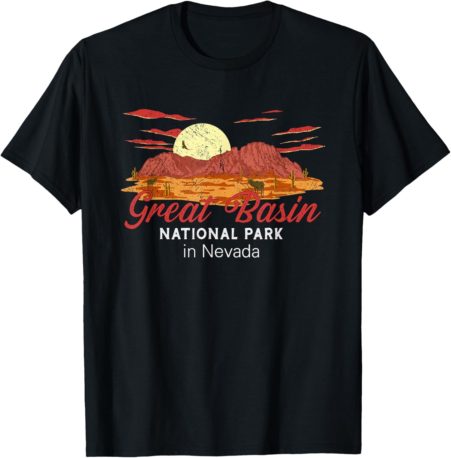 Great Basin National Park Nevada T-Shirt - T-Shirt | Black
