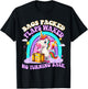 Unicorn inappropriate Adult Funny Trip Travel Girls Vacation T-Shirt - T-Shirt | Black