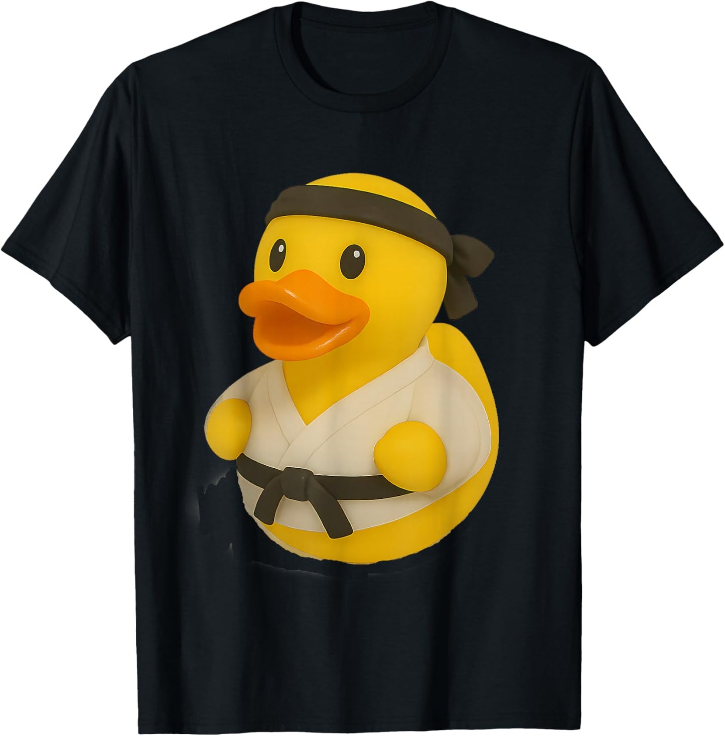 Rubber Duck Karate Ducky Duckie Men Women Kids T-Shirt - T-Shirt | Black