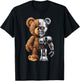 Funny Teddy Bear Robot Animal Lover Bear In , Black, S T-Shirt - T-Shirt | Black