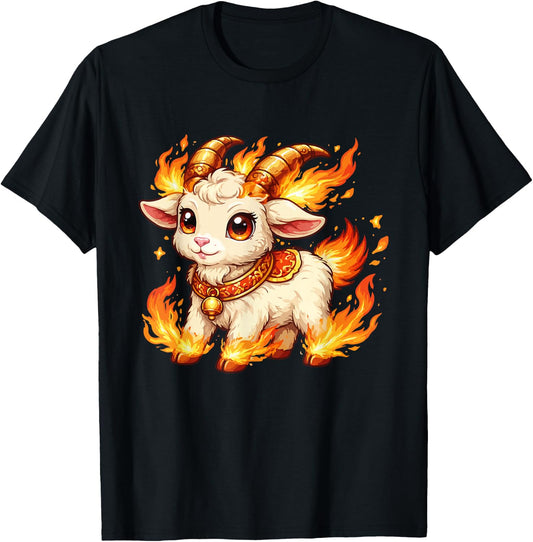 Year of Goat 2027 Lunar New Year Chinese New Year 2027 T-Shirt - T-Shirt | Black