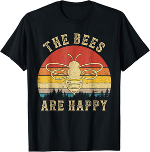 The Bees Are Happy-Valheim Viking Meme T-Shirt - T-Shirt | Black