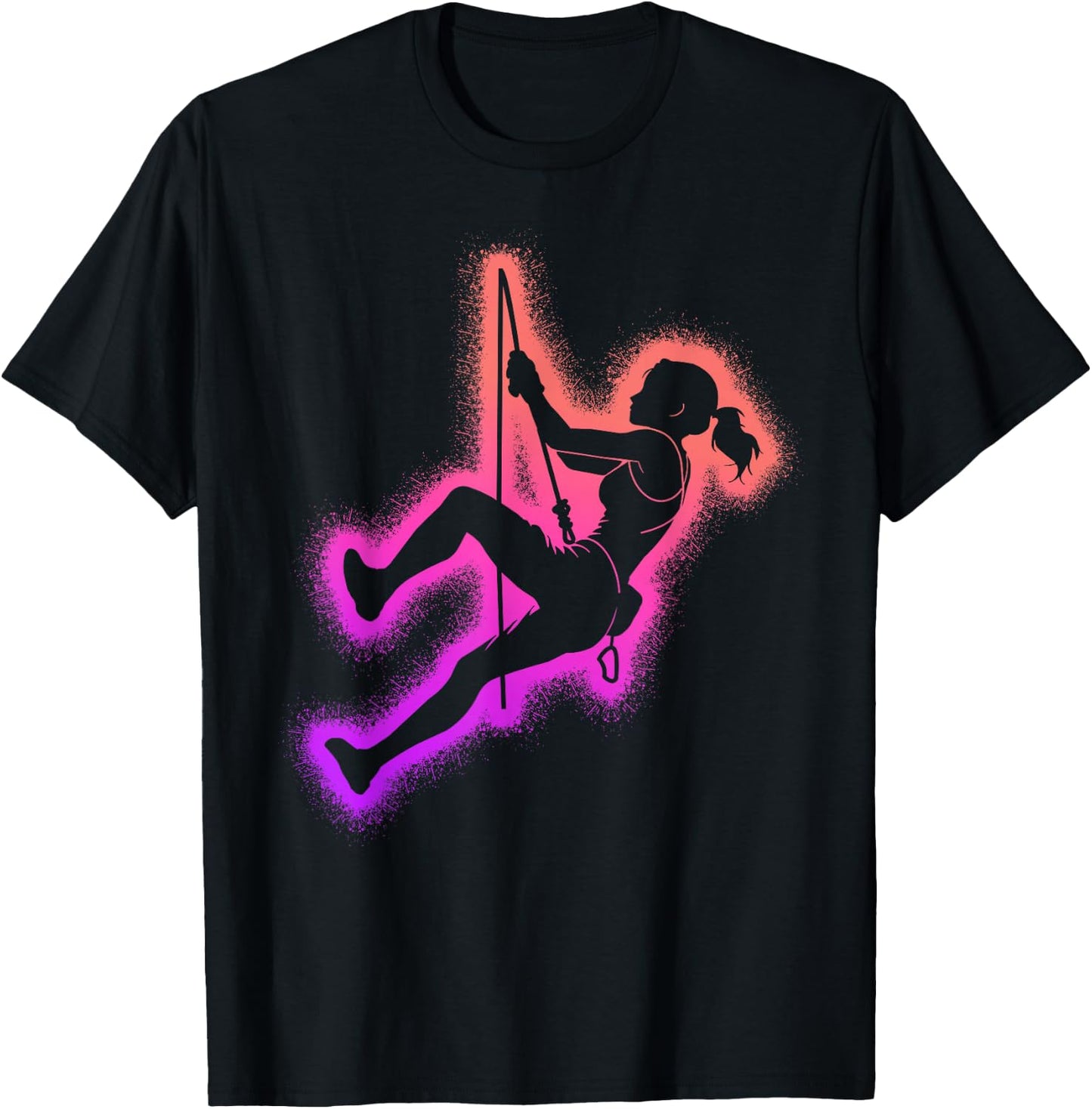 Bouldern Kletterer Bergsteigen Frauen Mädchen Klettern T-Shirt - T-Shirt | Black