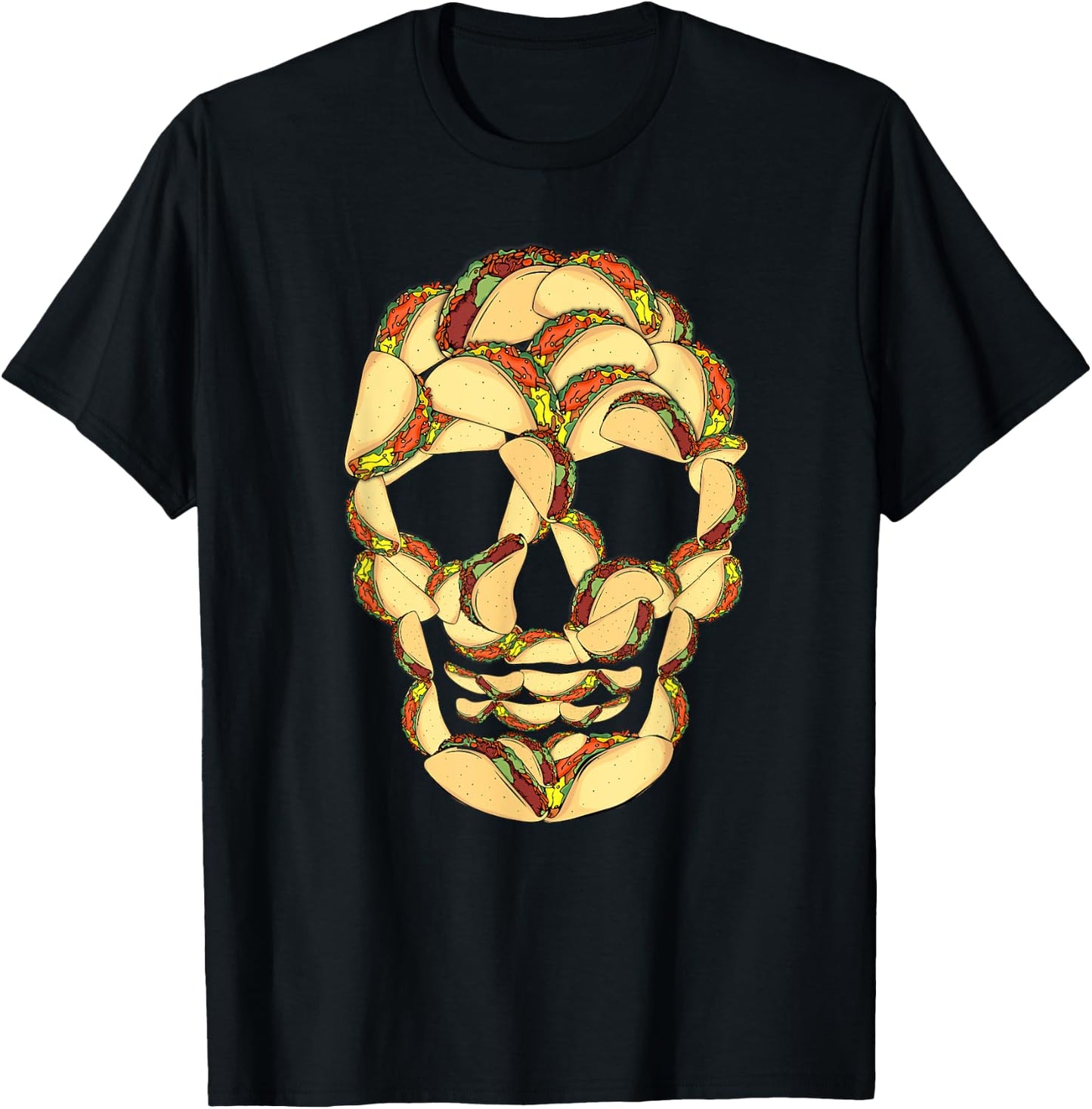 Taco Lover Men Cinco De Mayo Mexican Food Tacos T-Shirt - T-Shirt | Black