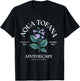 Feminist Aqua Tofana Apothecary Vintage Mystery T-Shirt - T-Shirt | Black