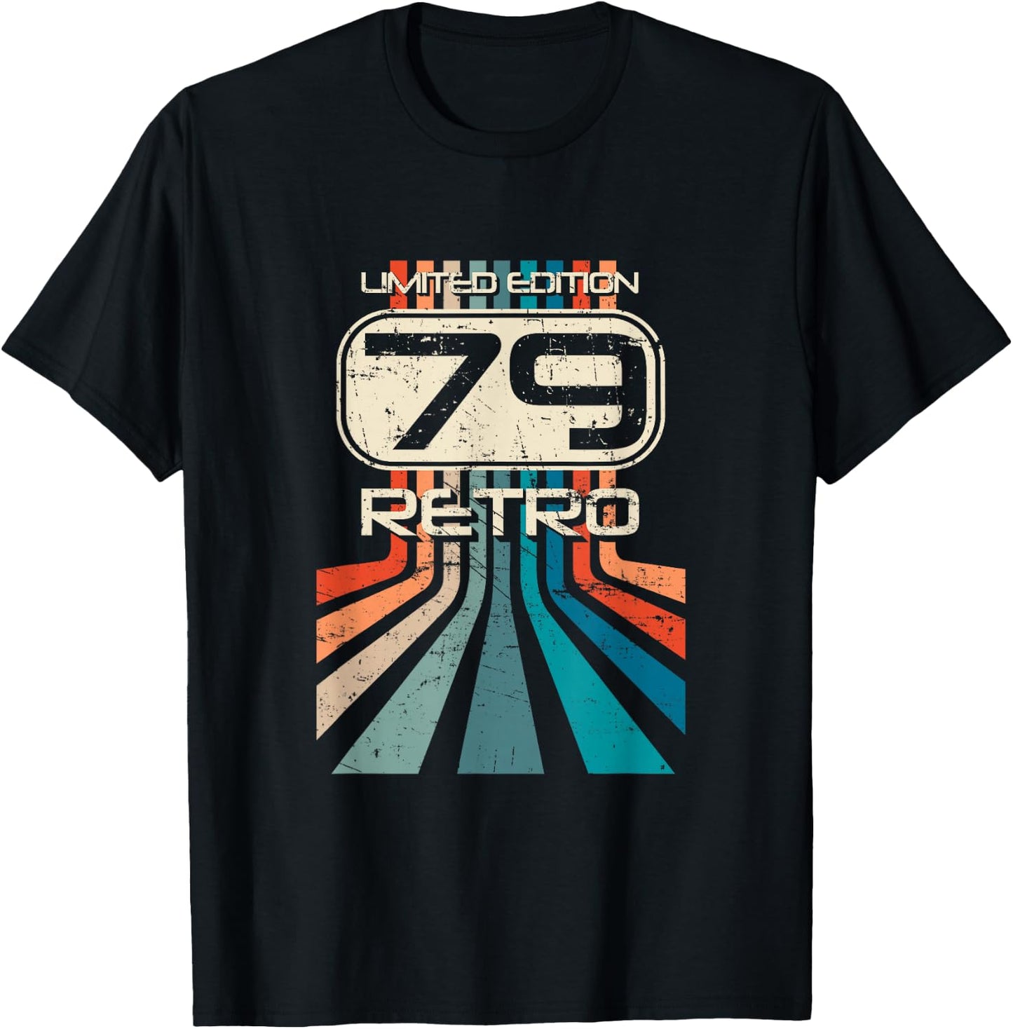 Limited Edition 1979 Retro - Jahrgangs T-Shirt - T-Shirt | Black