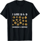 I Love D And D Drinking and Driving Funny Gaming Game Lover T-Shirt - T-Shirt | Black