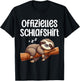 Official Sleep Shirt Cute Sloth Pyjamas Nightdress , black T-Shirt - T-Shirt | Black