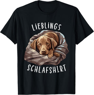 Dog Official Favourite Labrador Retriever T-Shirt - T-Shirt | Black