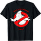 Ghostbusters Who You Gonna Call? Logo T-Shirt - T-Shirt | Black