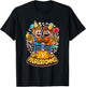Cute Burger.Pommes Cartoon Art Sieger Podest Foodie T-Shirt - T-Shirt | Black