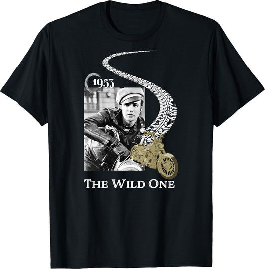 Marlon Brando_002_Back Printed T-Shirt - T-Shirt | Black