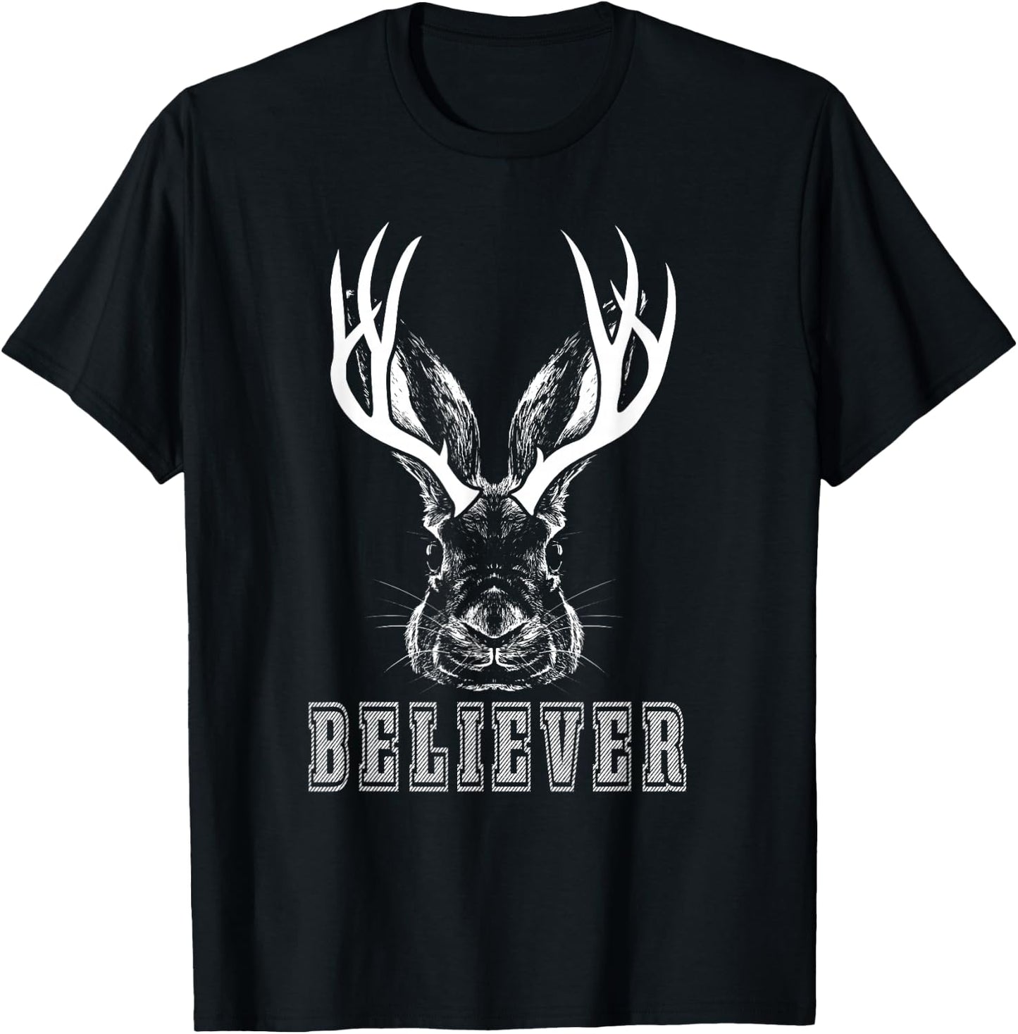 Jackalope T-Shirt - T-Shirt | Black