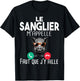 Boar Hunter Hunting Man Gift Humour Rifle Call T-Shirt - T-Shirt | Black
