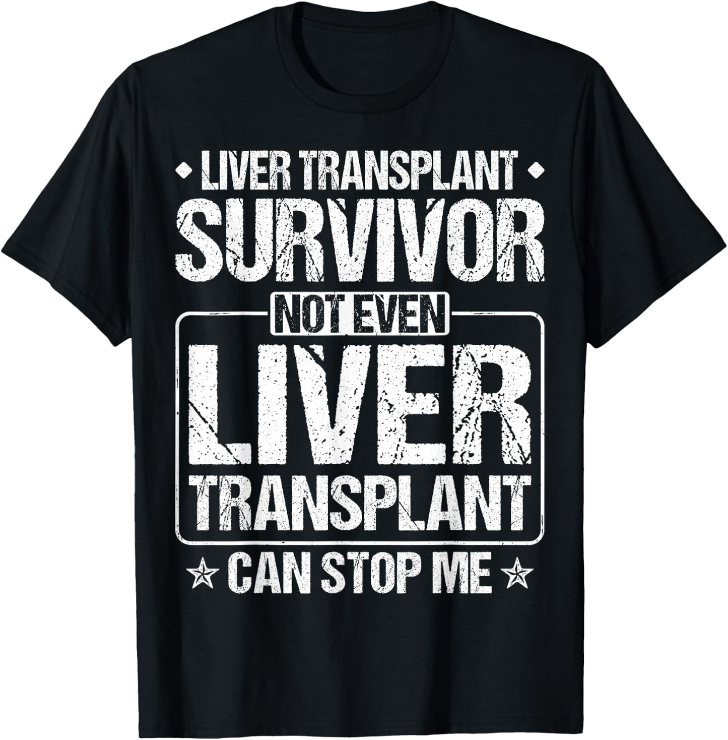 Liver Transplant Recipient Gifts Liver Transplant Survivor T-Shirt - T-Shirt | Black
