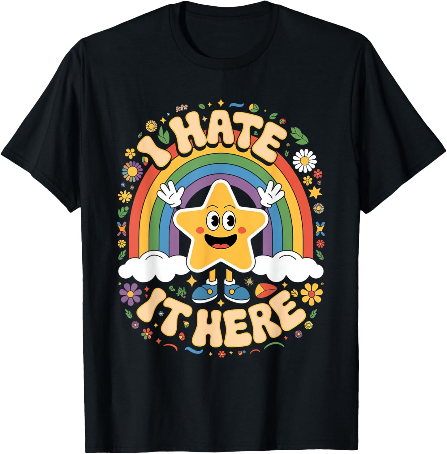 I hate it Here T-Shirt - T-Shirt | Black