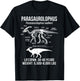 Parasaurolophus Diagram T-Shirt - T-Shirt | Black